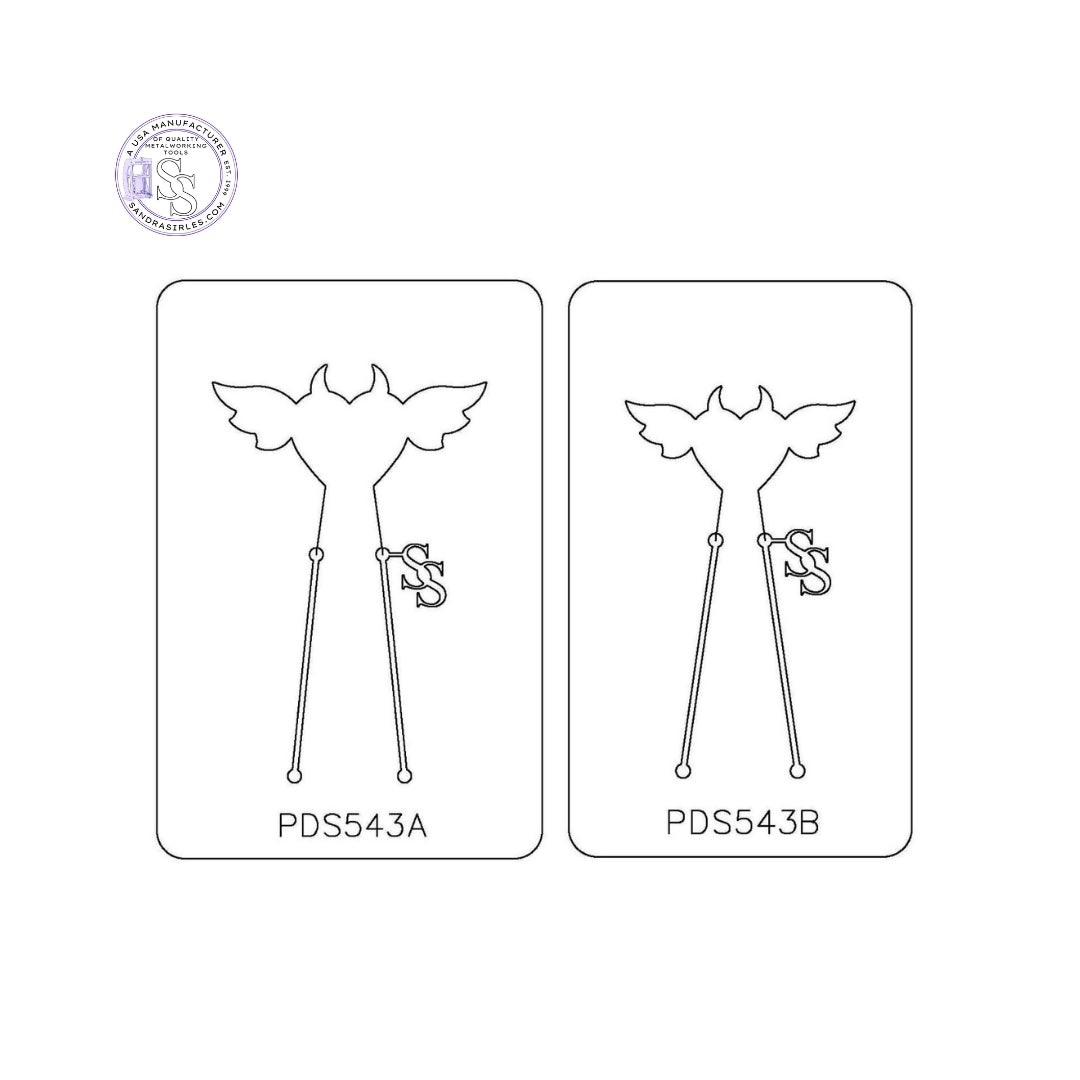 PANCAKE DIE PDS543 SHAPE 43 HEART